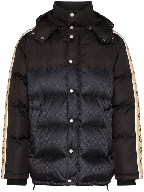 puffer jacket mens gucci|gucci technical jackets for men.